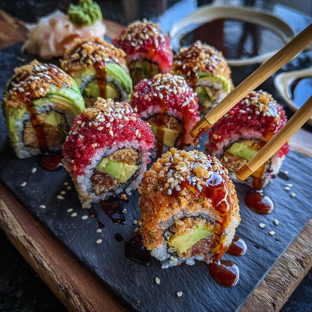 Global Japanese Sushi Rolls