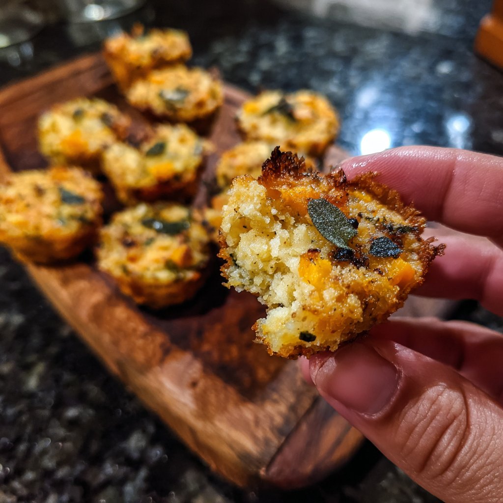 Butternut Squash and Sage Bites