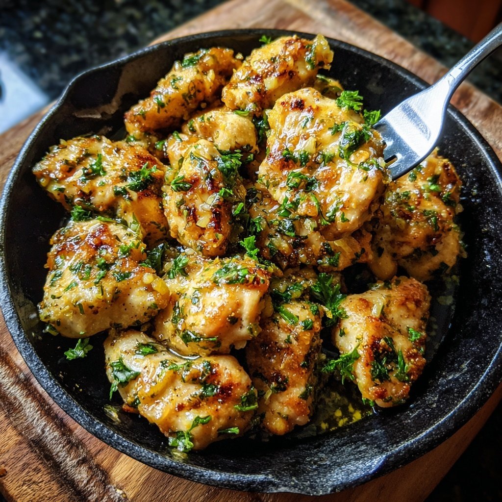 Garlic Butter Chicken Bites