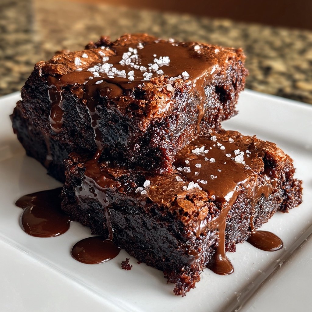 Dessert Chocolate Fudge Brownies