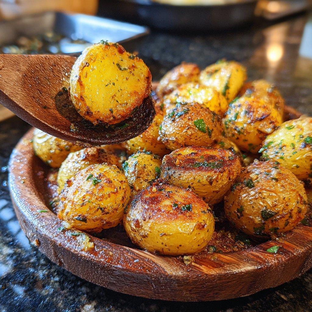 Mediterranean Airfryer Baby Potatoes